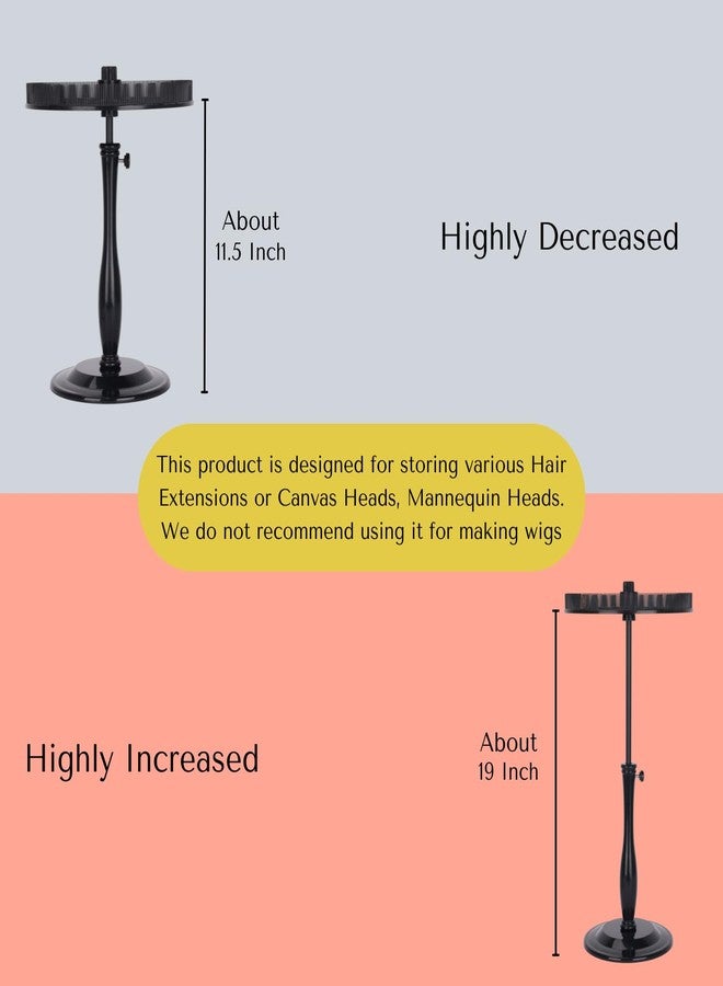 lightmay Hair Extension Holder - Storage and Ensuring Your Hair Stable. Applied to Clip Hair Extensions, Colors Hair Tinsel, Bangs, etc. Multifunctional Extension Holder is Suitable for Family and Travel(Black - Image 5